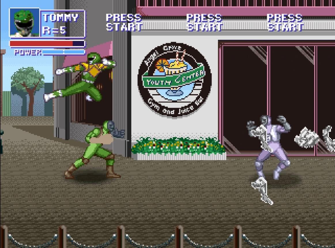 Power Rangers Beats of Power - геймплей игры Windows